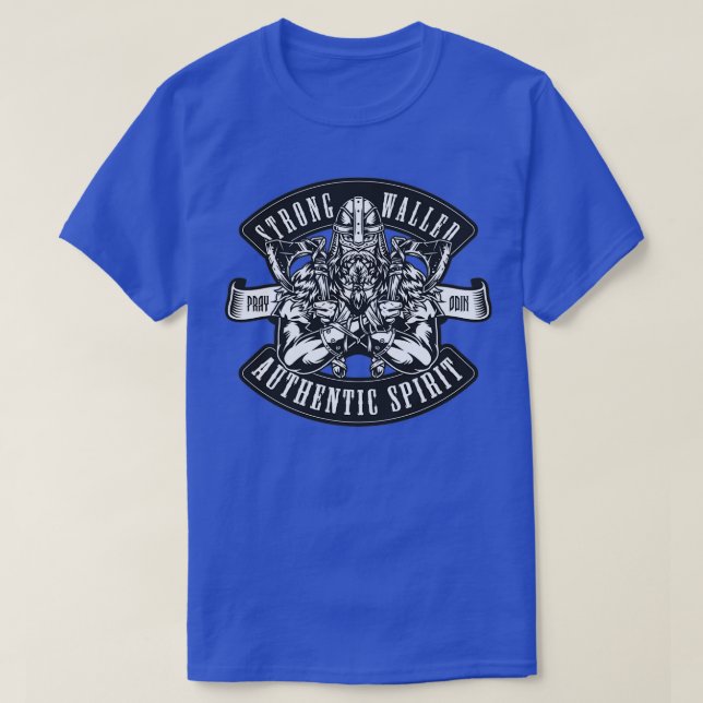 Viking warrior vintage with ax T-Shirt (Design Front)