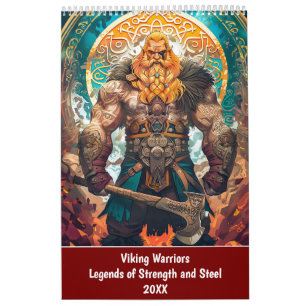 Viking Warriors – Legends of Strength and Steel Calendar