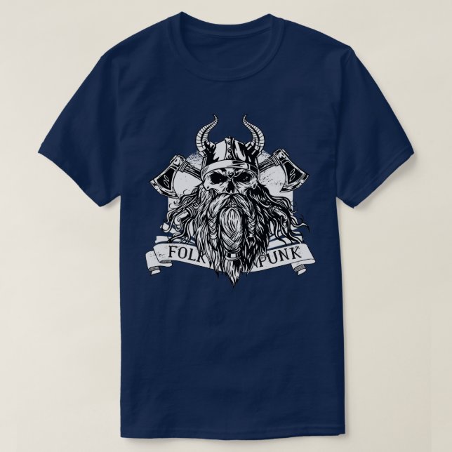 Viking with helmet T-Shirt (Design Front)