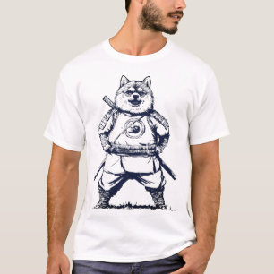 Viking Wolf Warrior – Medieval Fantasy Animal T-Shirt