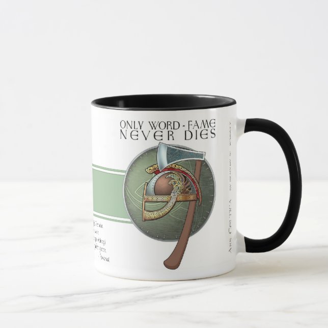 Viking "Word Fame" Havamal Mug (Right)