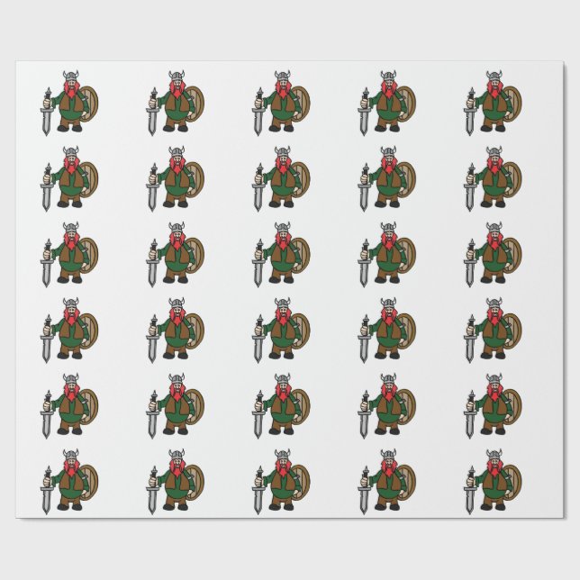 Viking Wrapping Paper (Flat)