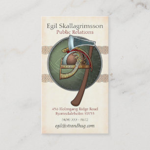 Viking's Business Cards