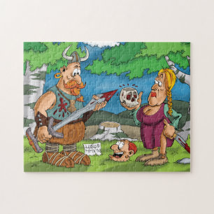 Vikings Cartoon Puzzle