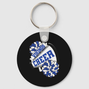 Vikings Cheer Ck To School Cheerleading Spirit B  Keychain