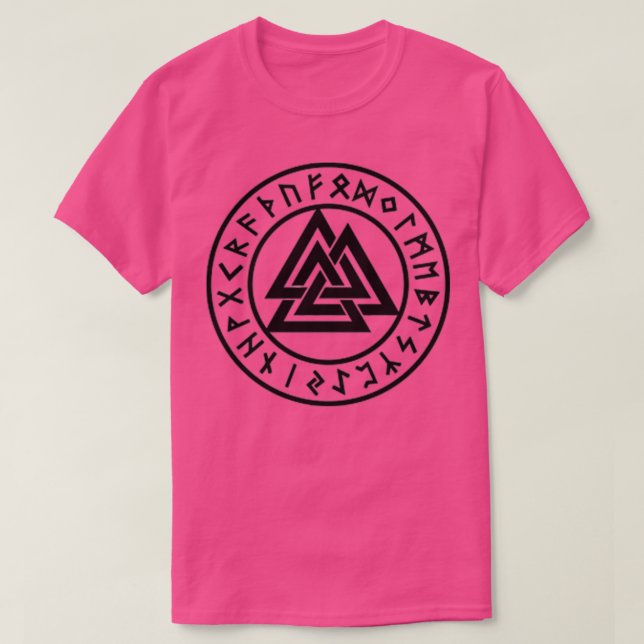Vikings Draw Poster T-Shirt (Design Front)