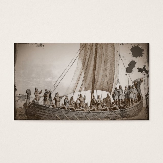 Vikings en Longboat (Devant)