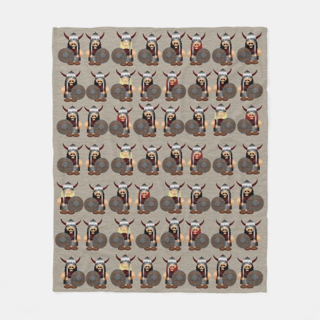 Vikings Fleece Blanket (Front)