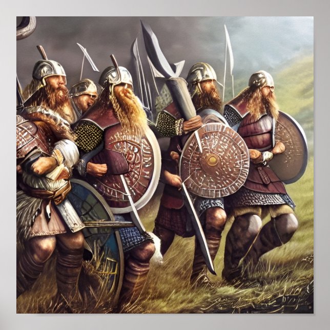 Vikings Forwards Together Poster (Front)