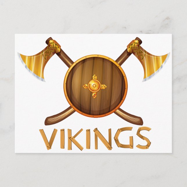 Vikings Postcard (Front)