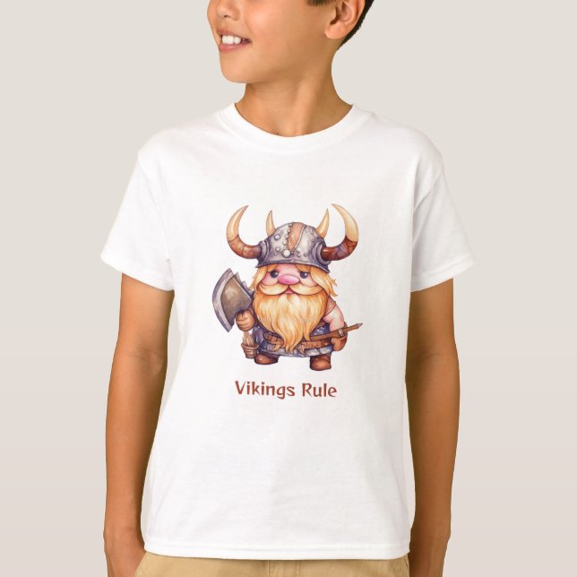 Vikings Rule T-Shirt (Front)