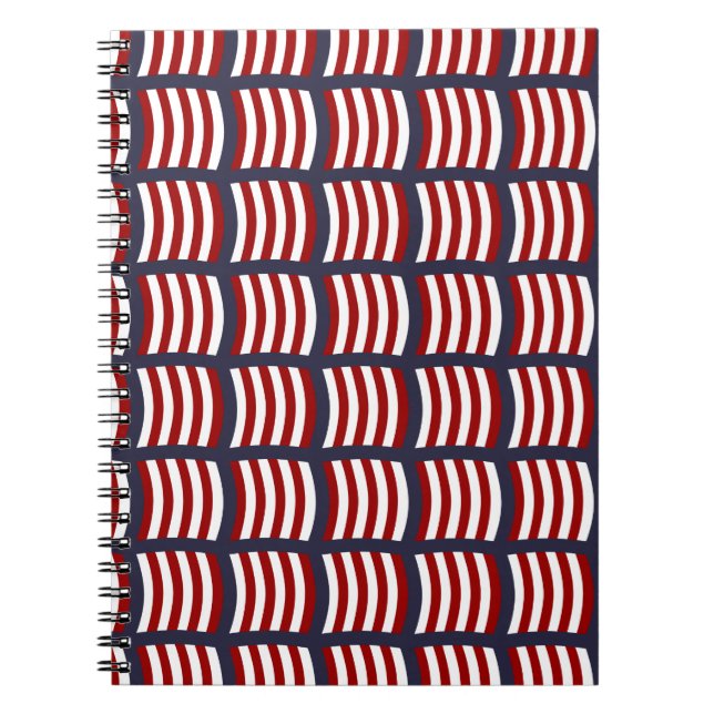 Vikings Sail Pattern Notebook (Front)