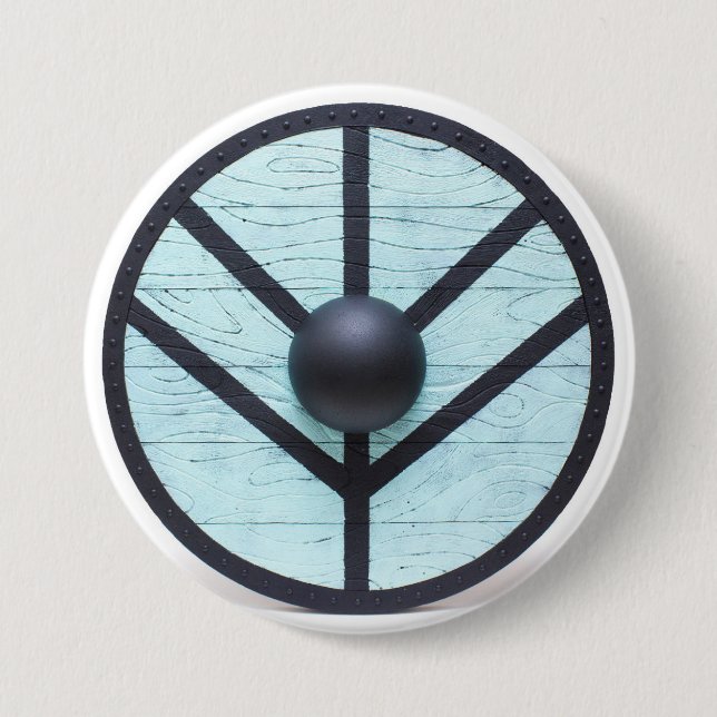 Vikings Shield Maiden 3 Inch Round Button (Front)