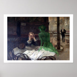 Viktor Oliva L'Absinthe Poster