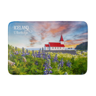 Vikurkirkja, Iceland Bath Mat