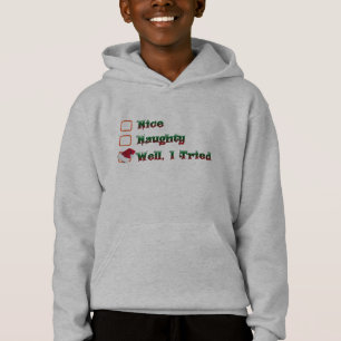 vilain ou gentil j'ai essayé le sweat - shirt à
