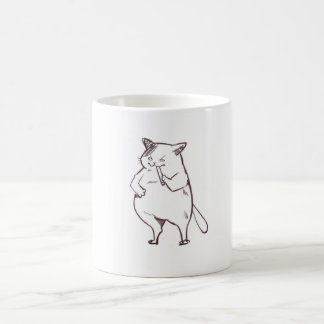 vilaine tasse de chat