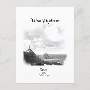 VILAN LIGHTHOUSE, CARTE POSTALE ESPAGNE