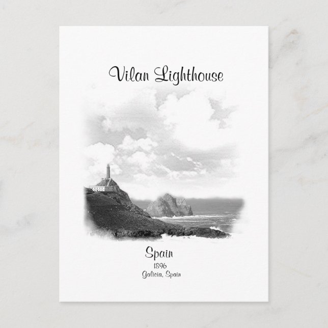 VILAN LIGHTHOUSE, CARTE POSTALE ESPAGNE (Devant)