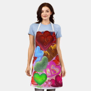 Vilentines day present apron