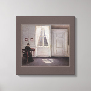 Vilhelm Hammershøi CC0280 (30 in 76,2 cm) Canvas Print