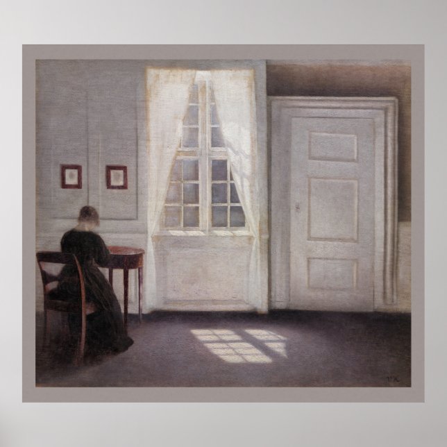 Vilhelm Hammershøi CC0290 Poster 40in 102cm (Front)