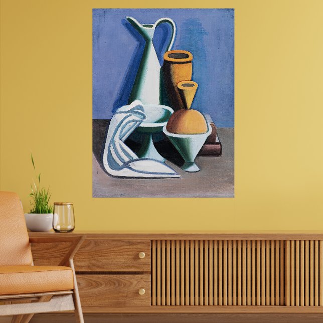 Vilhelm Lundstrom's painting with Watering Can, Poster (Living Room 2)