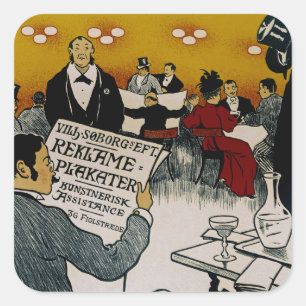 Vilhem Soborg's Successors Square Sticker