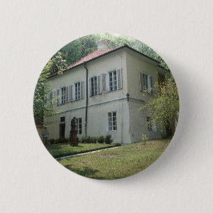 Villa Bertramka-Mozart-Prague 2 Inch Round Button