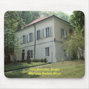 Villa Bertramka-Mozart-Prague Mouse Pad