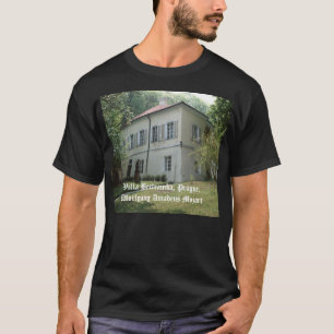 Villa Bertramka-Mozart-Prague T-Shirt