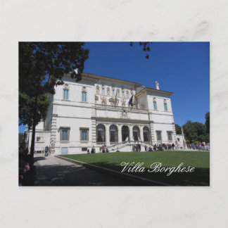 Villa Borghese, Rome,Italy Postcard