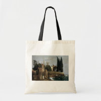 Villa By The Sea by Arnold Bocklin, Symbolism Art
