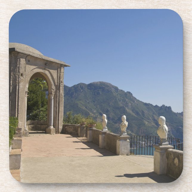 Villa Cimbrone, Ravello, Campania, Italy Coaster (Front)