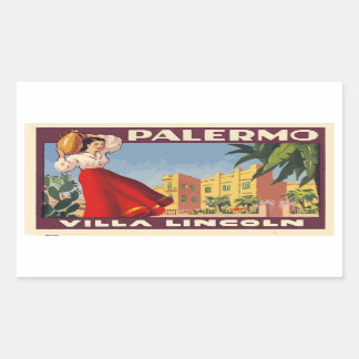 Villa Lincoln (Palermo - Italy) Sticker