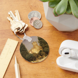 Villa Malta, Rome by Lord Frederic Leighton Keychain