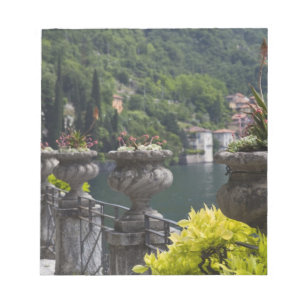 Villa Monastero, gardens and lakefront, Varenna, Notepad
