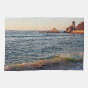 Villa on the Rocks Kitchen Towel