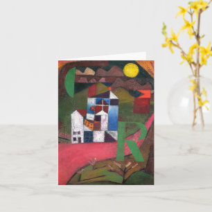 Villa R (1919) painting  by Paul Klee  Card