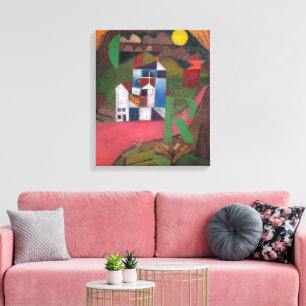 Villa R   Paul Klee   Canvas Print