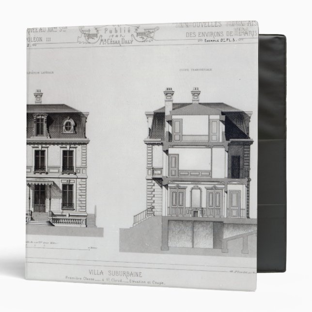 Villa Suburbaine, Premier Chasse at St. Cloud Binder (Front/Inside)