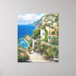 Villa Treville Positano Italy  Canvas Print