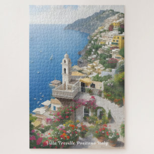 Villa Treville Positano Italy Jigsaw Puzzle