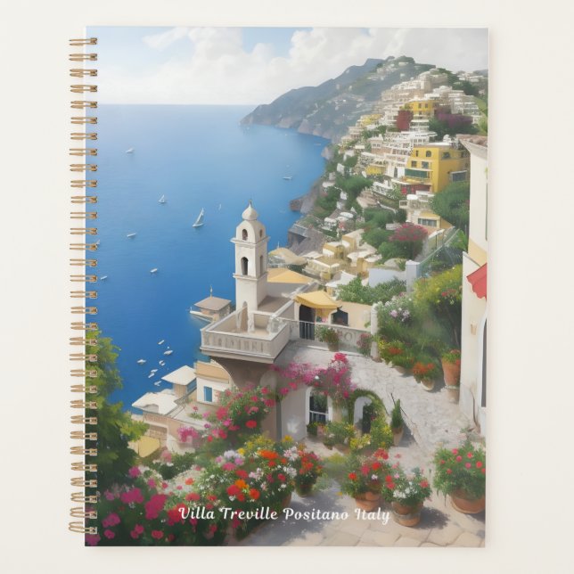 Villa Treville Positano Italy  Planner (Front)
