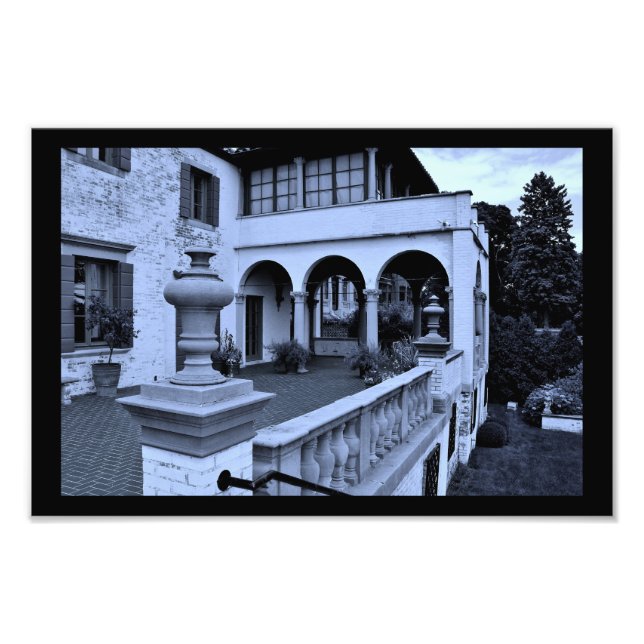Villa View Photo Print (Front)