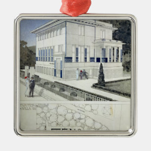 Villa Wagner, Vienna Metal Ornament