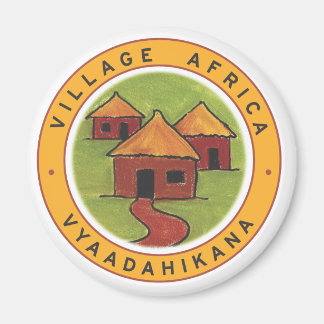 Village Africa Fridge Magnet! Magnet