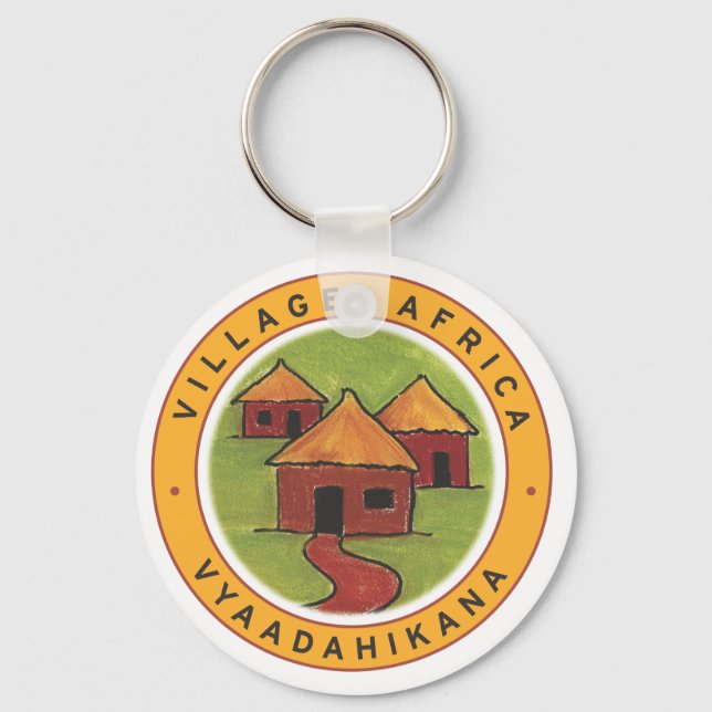 Village Africa keyring (Front)