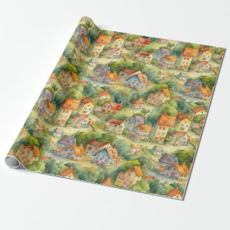 VILLAGE Countryside #2 Wrapping Paper