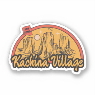 Village de Kachina, Arizona Autocollant
